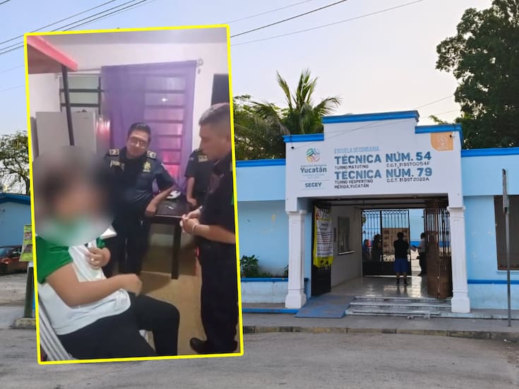 Niño de secundaria recibe paliza por 10 de sus compañeros tras ganarles en la fila para el toro mecánico; lo siguieron hasta un parque para atacarlo