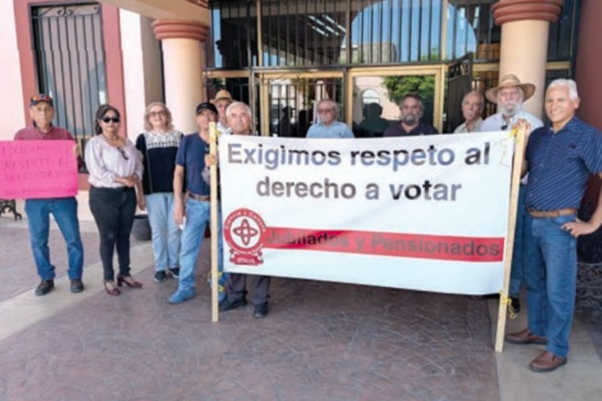 Jubilados y pensionados del Staus se manifiestan