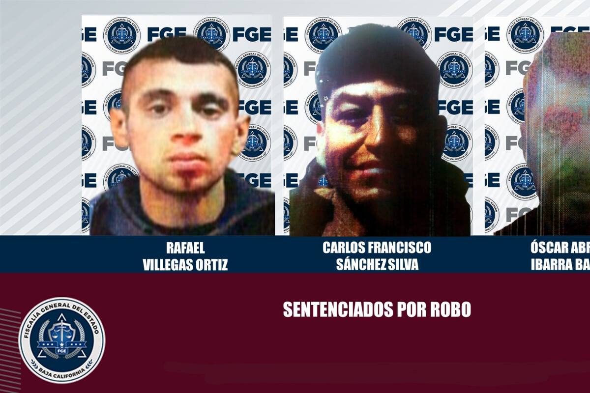 Policiaca Tijuana: sentencian a tres por robo
