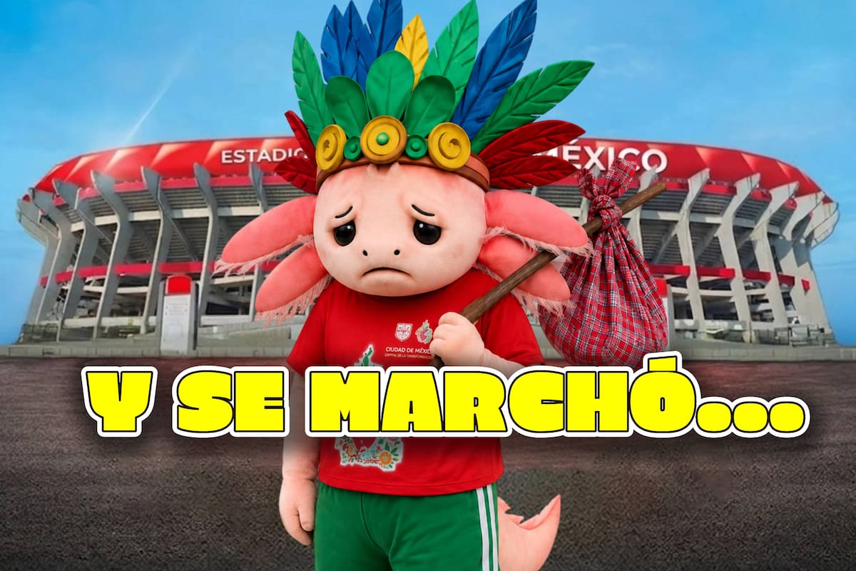 Aunque el Gobierno de la CDMX asegura que la FIFA no pidió retirar el “Ajologol” del Estadio Azteca, la mascota ya no está en su lugar