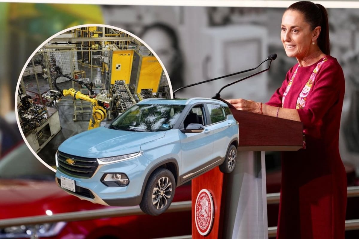 General Motors producirá 80 mil vehículos en México a partir de 2027: el Chevrolet Aveo y Groove ya no se importarán de Asia, anuncia Claudia Sheinbaum
