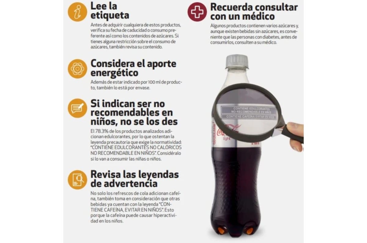 Profeco evalúa las mejores opciones de refrescos en México.