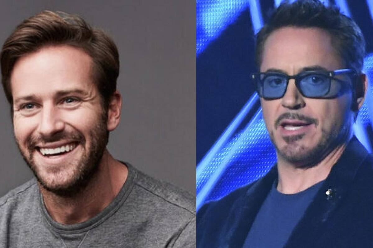 Robert Downey Jr. apoya a Armie Hammer tras acusaciones de canibalismo