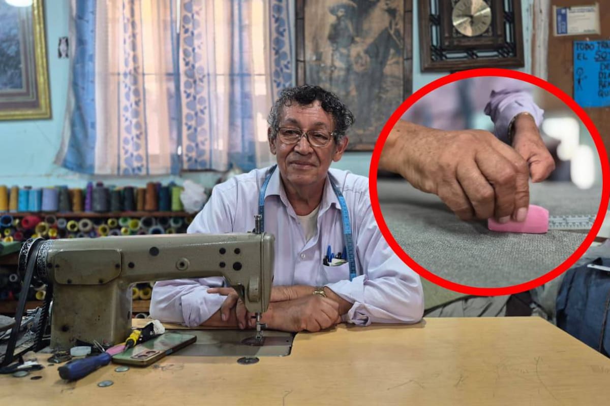 “La sastrería como arte está desapareciendo”: un oficio que lo mantuvo por más de 50 años, hoy Roberto lo considera casi extinto