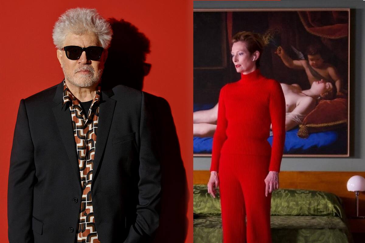 Primeras imágenes de lo nuevo de Pedro Almodóvar, "La Voz Humana"