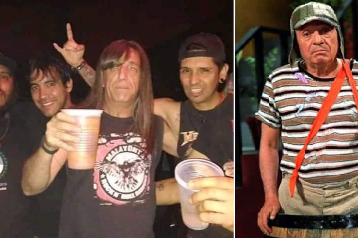 Así luce la versión metalera de “El Chavo del 8”
