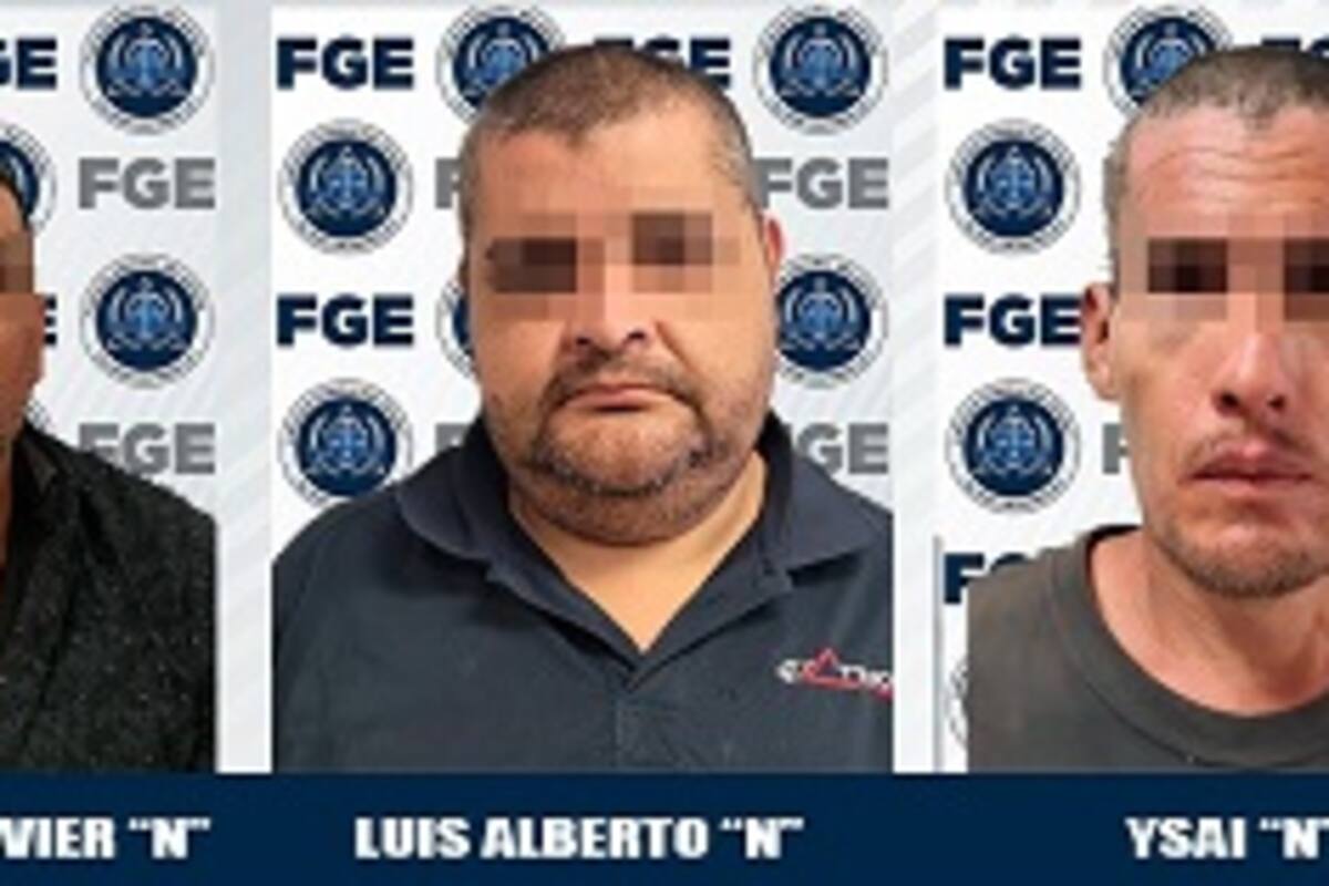Detienen a tres sujetos que contaban con orden de aprehensión