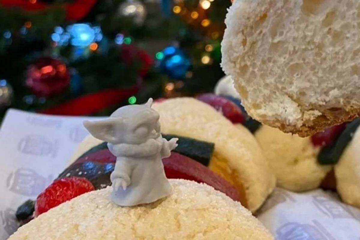 Baby Yoda es el nuevo muñequito de la rosca de Reyes