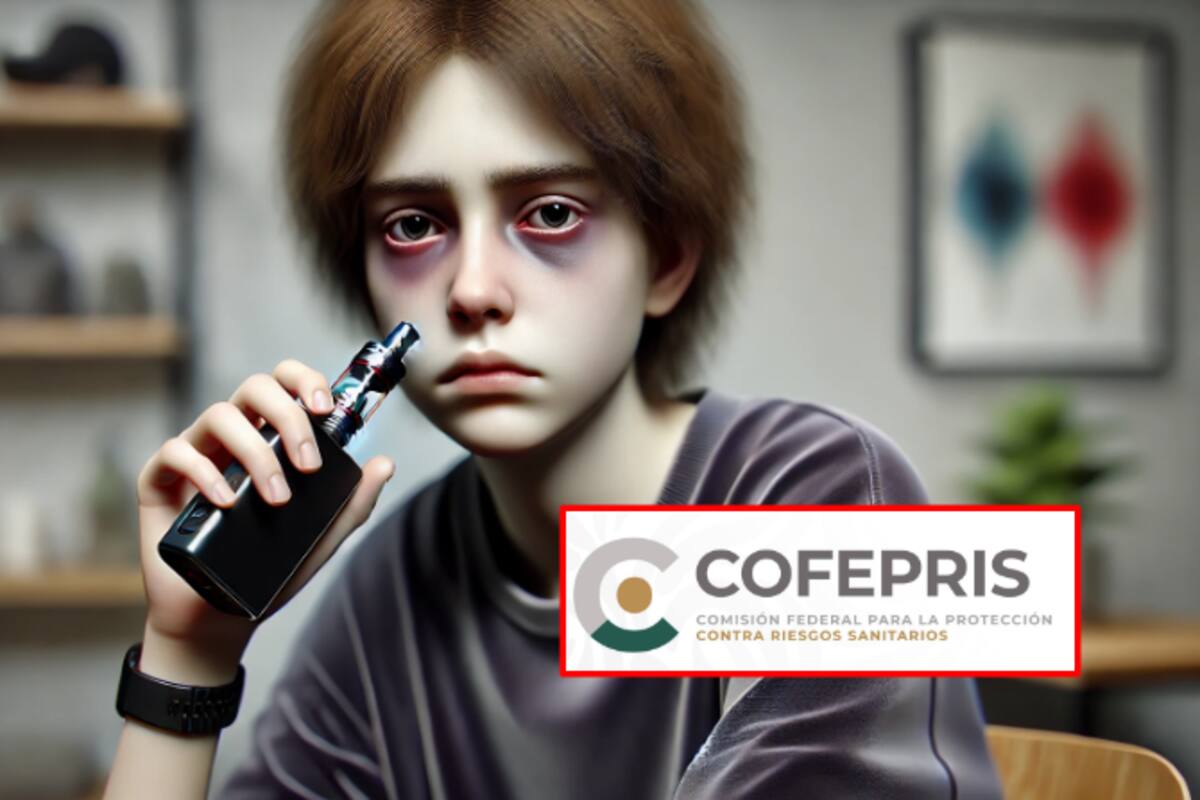 Por esta razón no debes usar vapeadores: estos son los riesgos que advierte COFEPRIS
