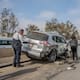 Choque múltiple involucra cinco vehículos sobre la carretera Aeropuerto Tijuana