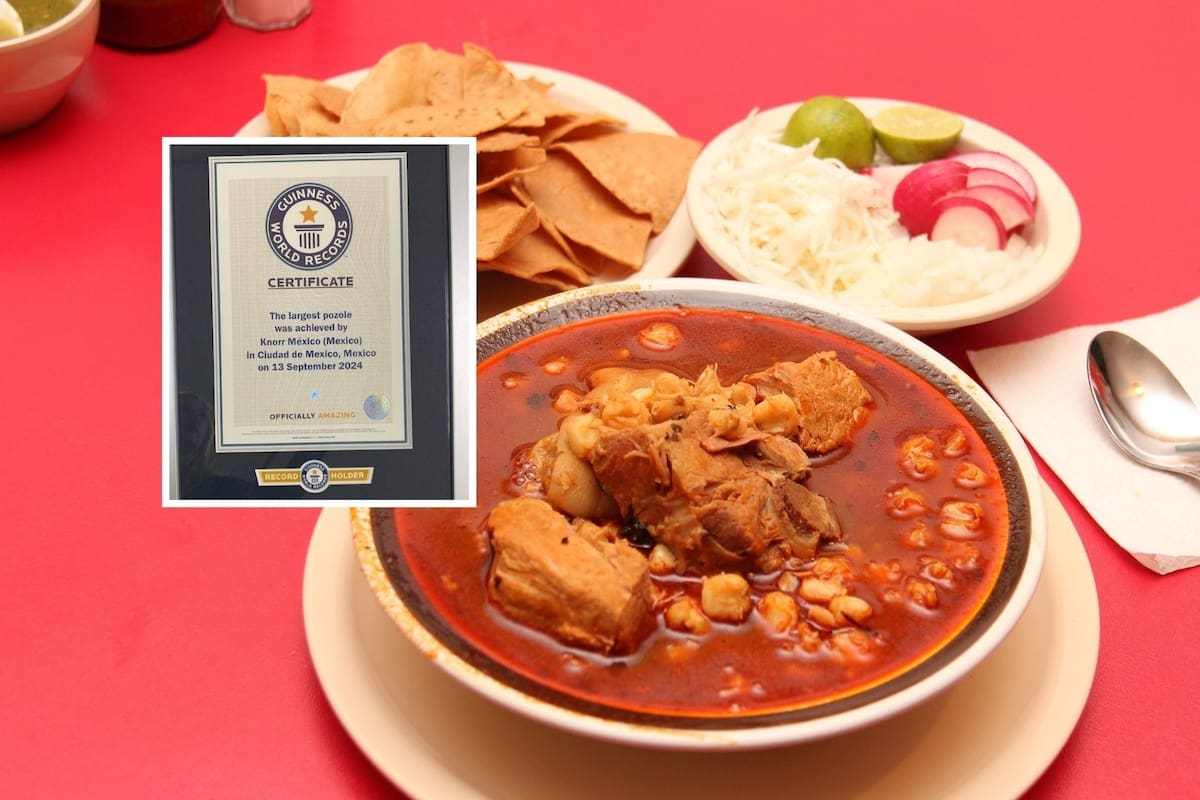 Récord Guinness: Preparan el pozole más grande del mundo en CDMX