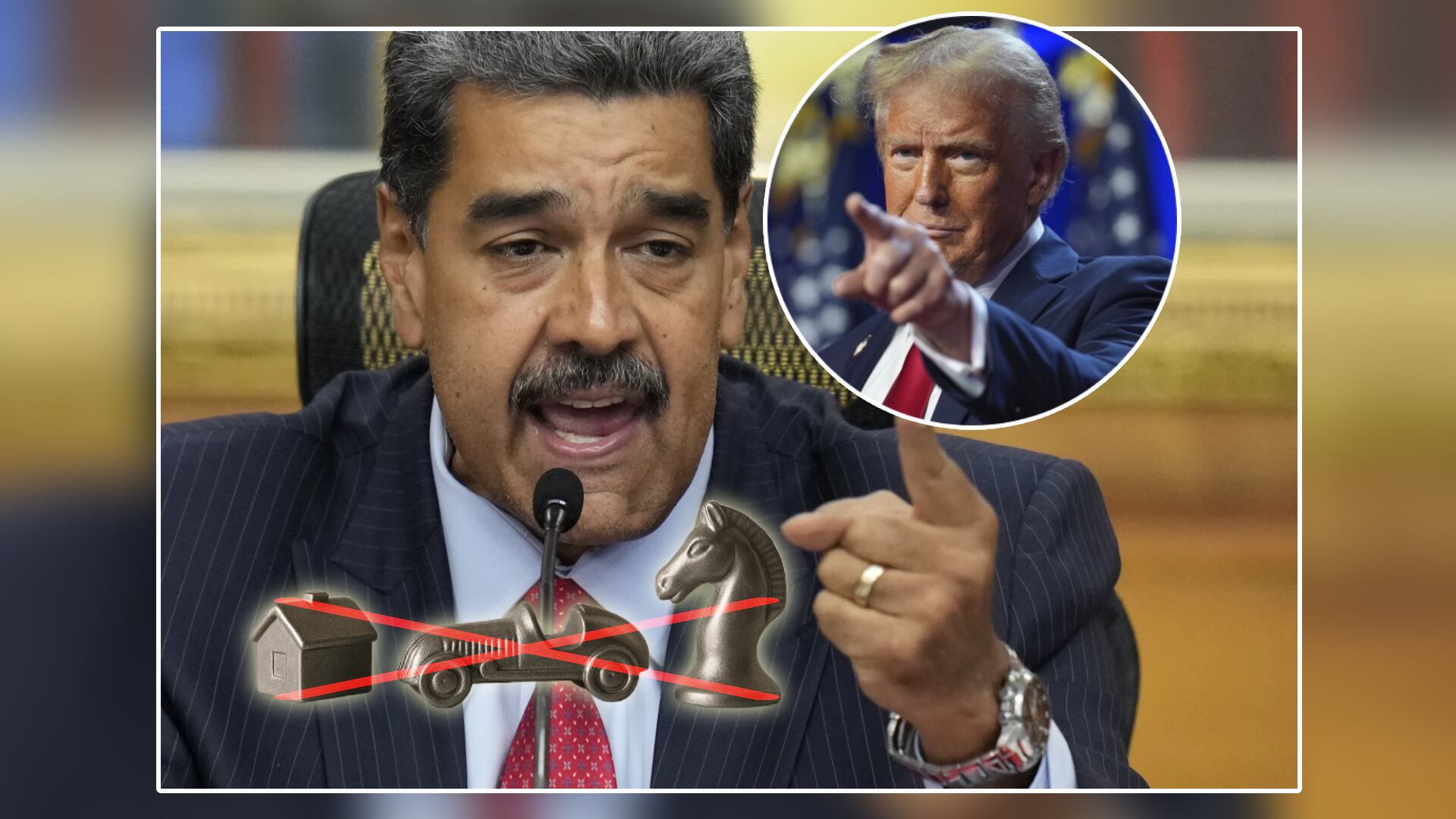 El gobierno de Estados Unidos, de Donald Trump, anunció un masivo decomiso de bienes a Nicolás Maduro, presidente de Venezuela, como autos, casas y más. | AP