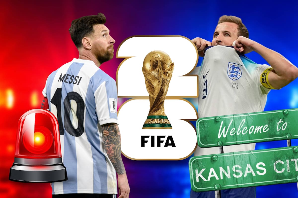 Primero Kansas City recibió a la Selección de Argentina con alerta de tornado y luego hubo una balacera cerca del campamento de Inglaterra que dejó a 9 heridos