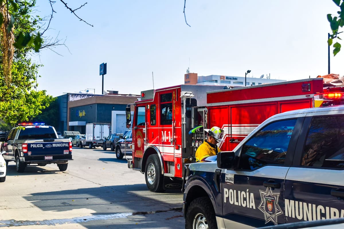 La escena quedó custodiada por los agentes municipales. Foto: Roberto Sánchez
