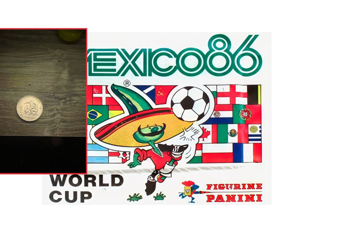 Moneda conmemorativa del Mundial México 1986 se vende hasta en 13 mil pesos