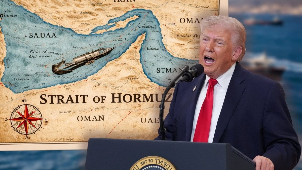 Trump afirma que Irán “no tiene cartas”, sólo el estrecho de Ormuz