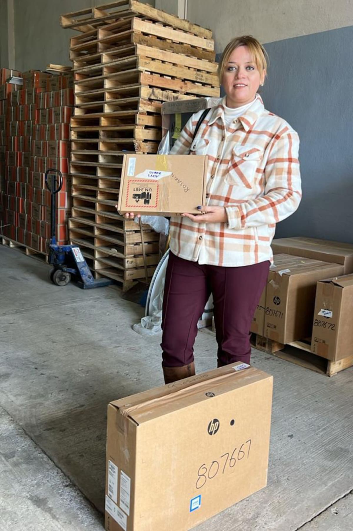 El material se distribuyó en tres CAM, Centro de Atención Múltiple y siete Usaer, Unidad de Servicio de Apoyo a la Educación Regular, que hay en el municipio.