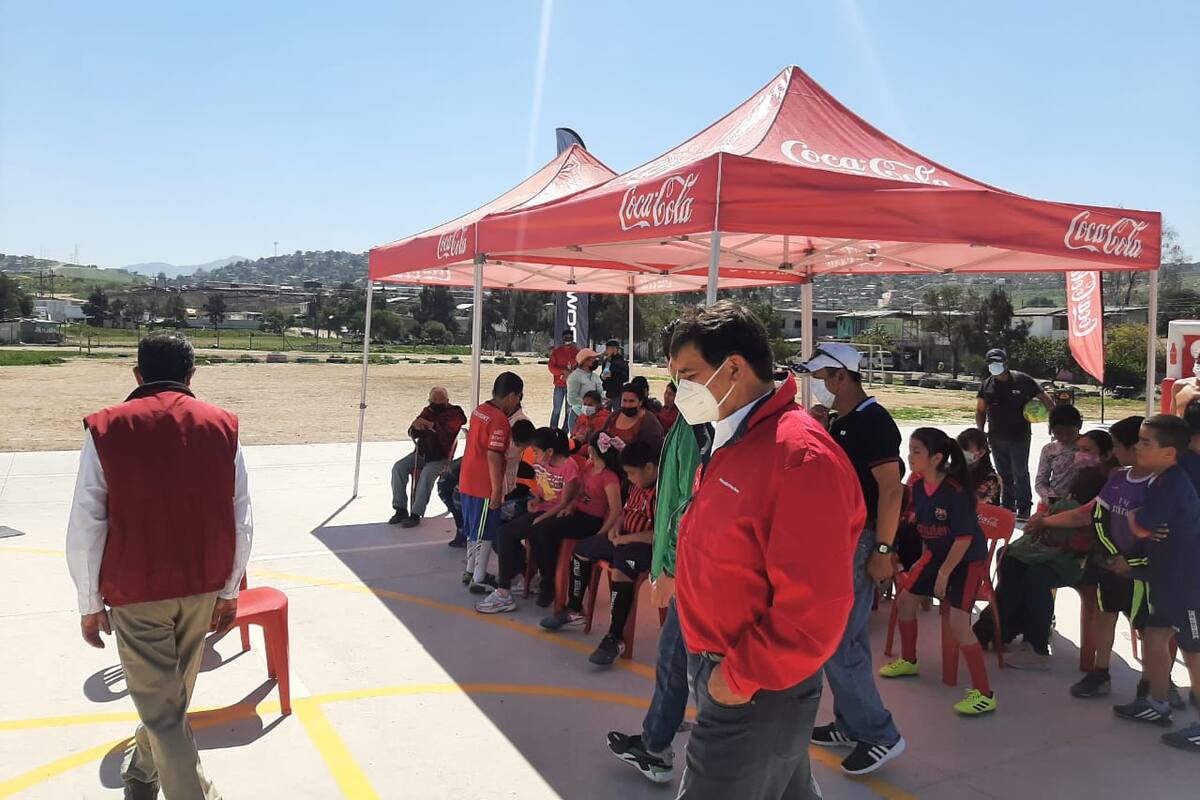 Inaugura Corporación del Fuerte canchas en Terrazas del Valle