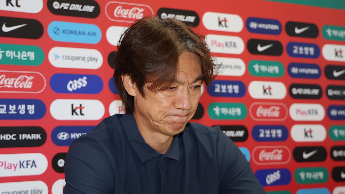 DT de Corea del Sur renuncia tras la eliminación del equipo en la fase de grupos del Mundial 2026