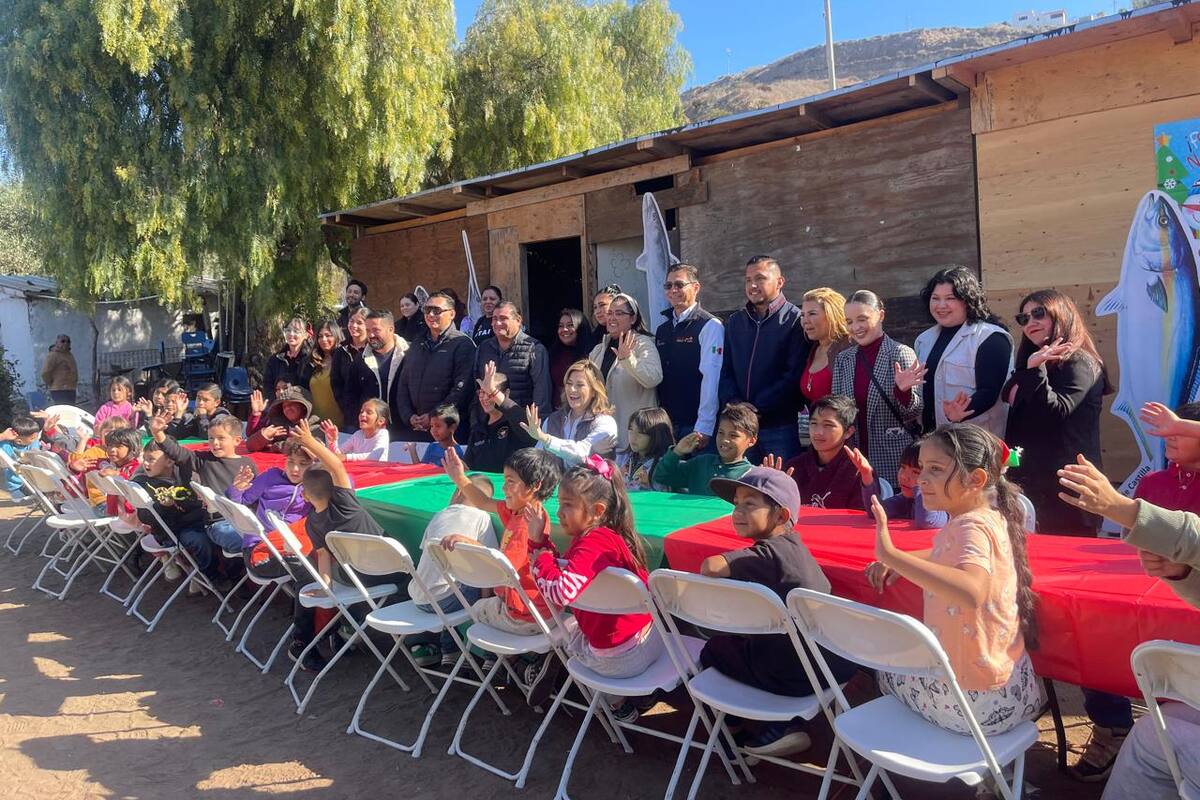 Celebran primer posada en escuela de la comunidad de El Morro