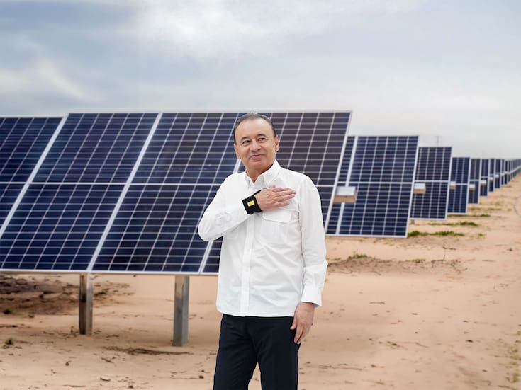 Planta solar de Puerto Peñasco dará energía limpia a 250 mil hogares en Sonora: gobernador Durazo