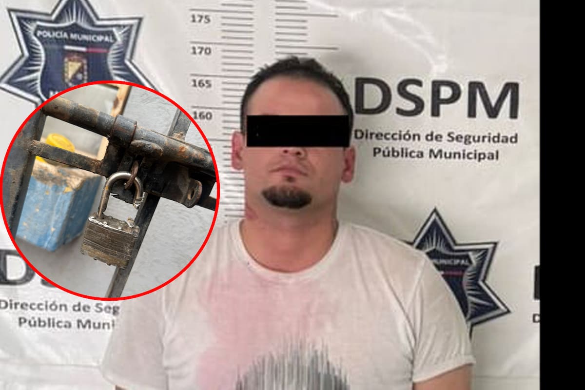 Irrumpe en la casa de su ex y es detenido en Sol de Puebla