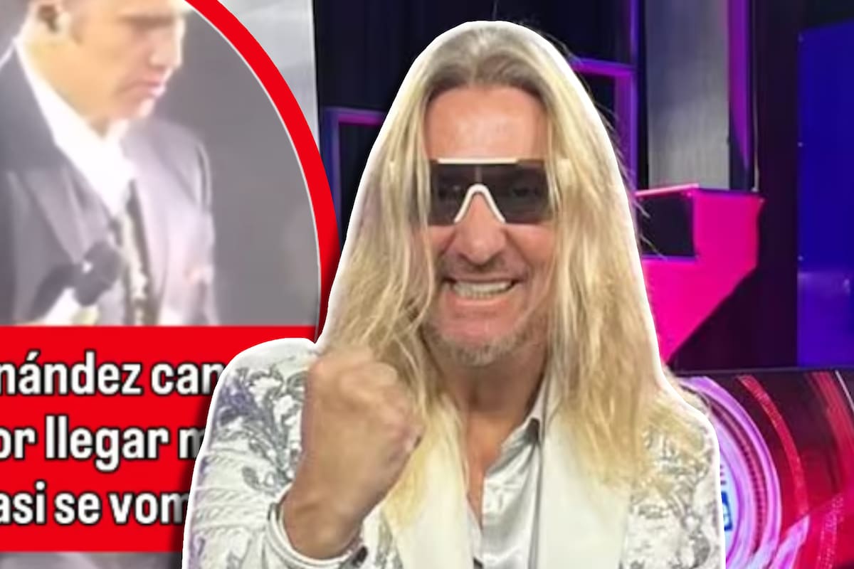 Javier Ceriani revive la vez que Alejandro Fernández subió borracho al escenario