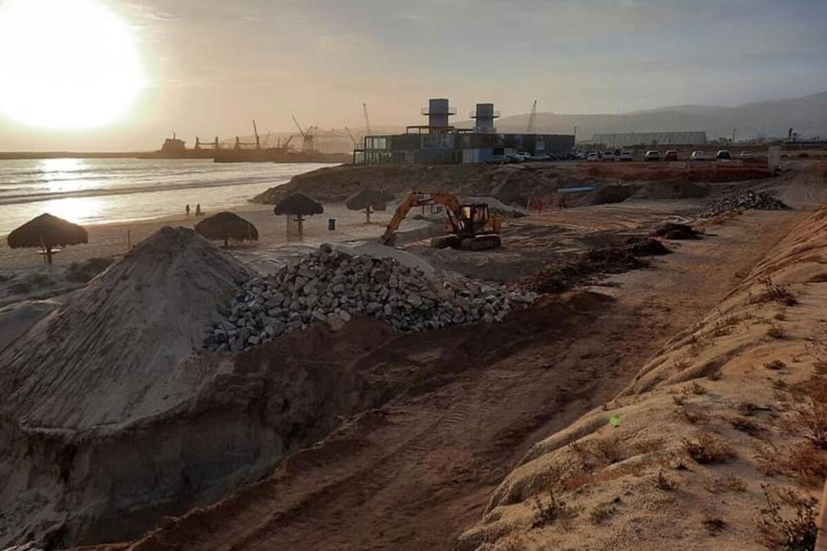 Continúa inconformidad por obra en Playa Hermosa en Ensenada