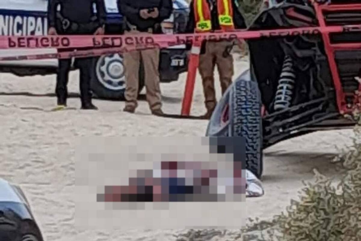 Muere hombre en las dunas de San Felipe en accidente vial cuando circulaba en su RZR