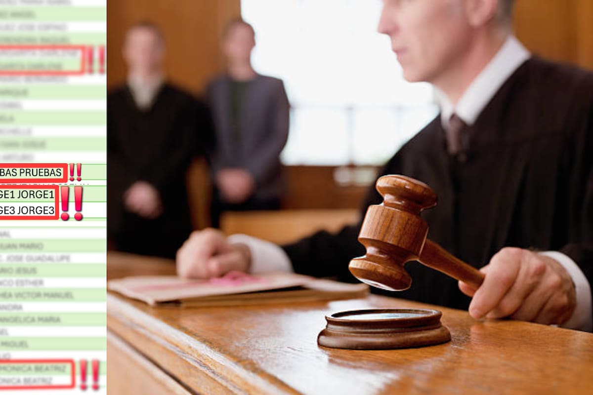 Denuncian errores en la lista de aspirantes al Poder Judicial
