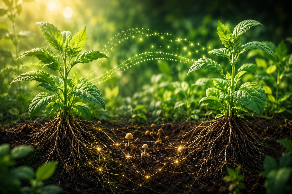 ¿Sabías que las plantas pueden “oler” y responder a las feromonas de otras plantas?