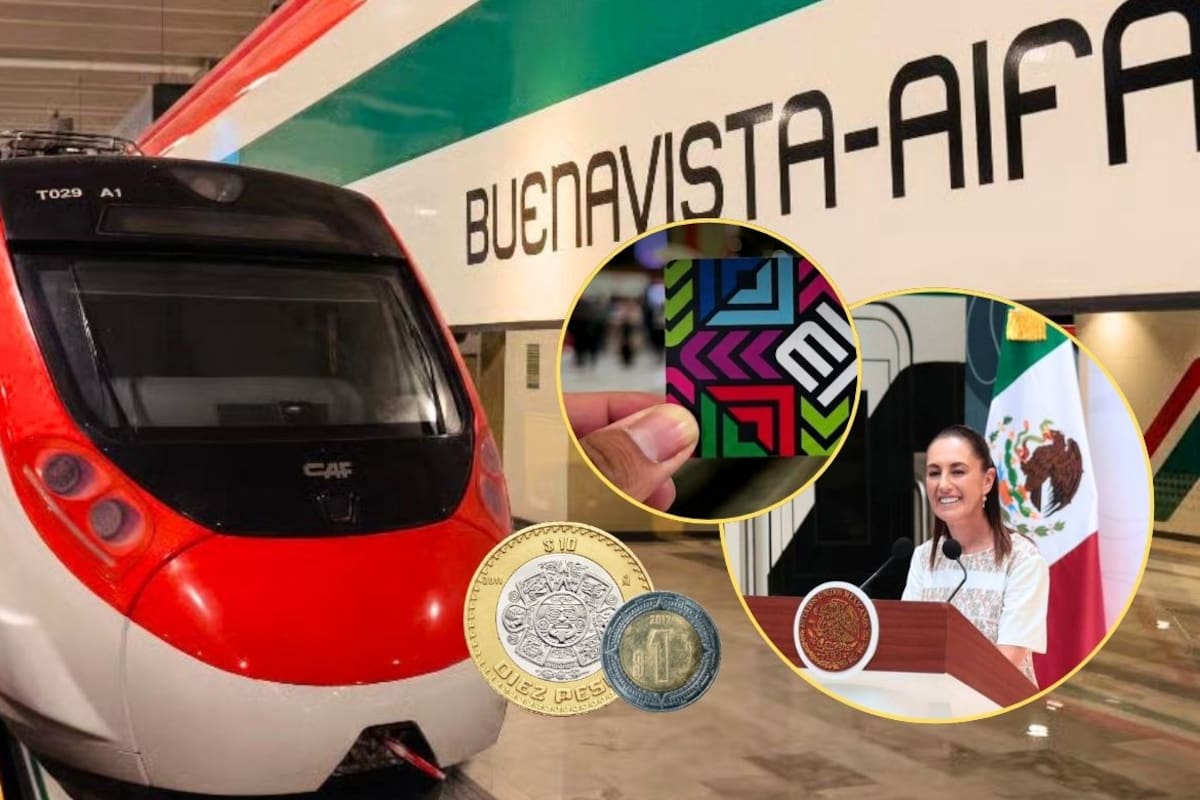 Tren Buenavista-AIFA ya opera rumbo al Mundial 2026 con recorridos desde 11 pesos, conexión al aeropuerto y enlace con Metro, Metrobús y Tren Suburbano