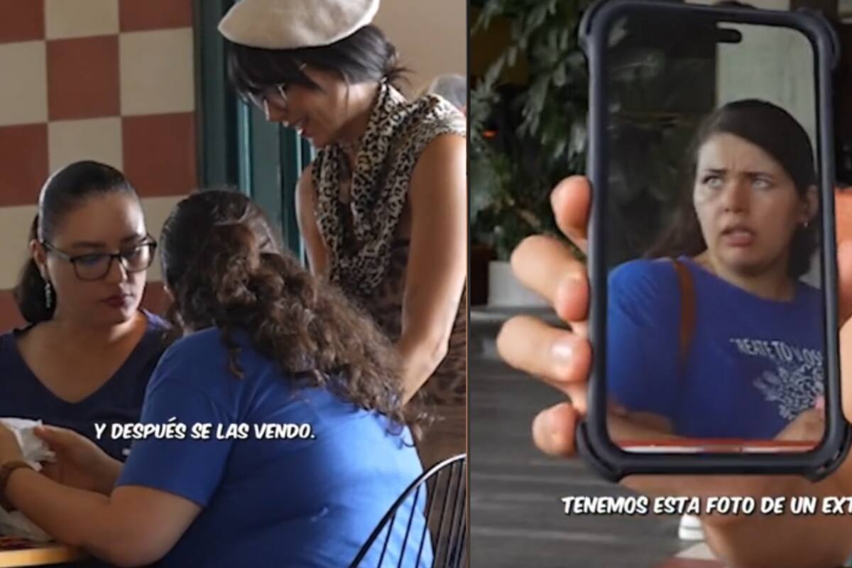 Influencer bromea con extraños tomándoles fotos para luego vendérselas