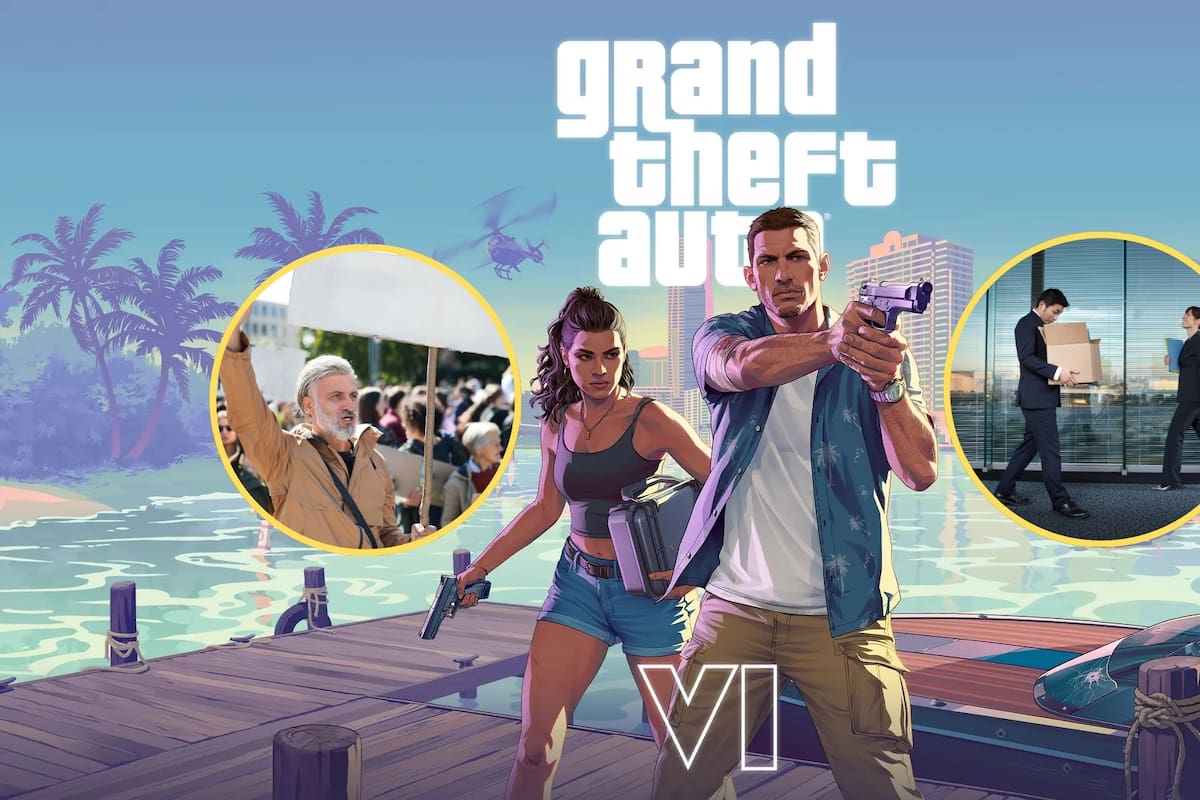 Crisis laboral en Rockstar: despidos masivos y protestas sindicales empañan el desarrollo de GTA VI