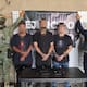 Policías detienen a tres personas con arma de fuego