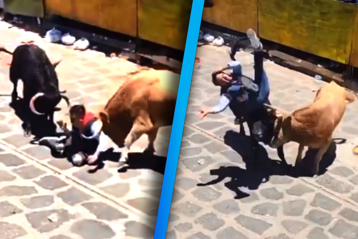 Torero es cornado en la cabeza por dos toros durante fiesta en Veracruz; le desprenden parte del rostro (imágenes sensibles)