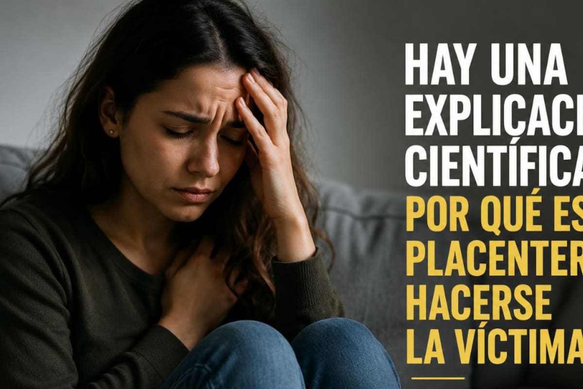 Hay una explicación científica de por qué a algunas personas les gusta hacerse la víctima