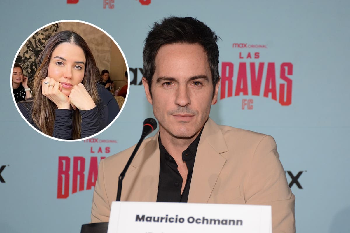Mauricio Ochmann aparece por primera vez con su novia Lorena González y su hija