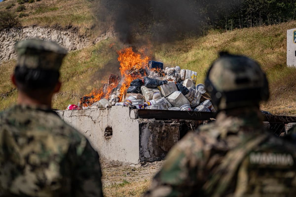 La mayoría de los decomisos corresponde a metanfetamina y se realizaron en Tijuana. Foto: Border Zoom