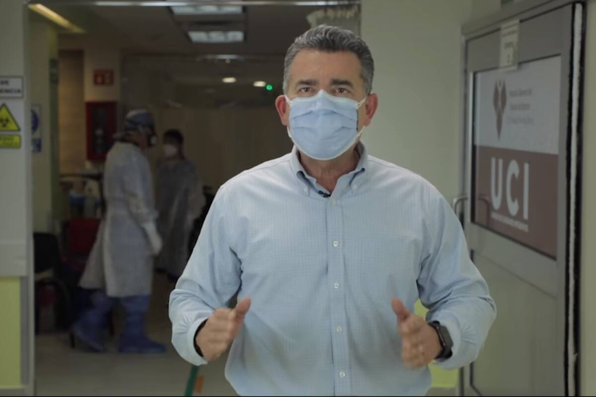 "Podemos pasar al horrible rojo": Enrique Clausen alerta desde el Hospital General del Estado