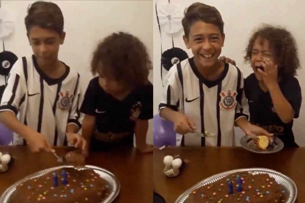 Este cumpleañero hace llorar a su hermano menor por esta tierna razón (VIDEO)