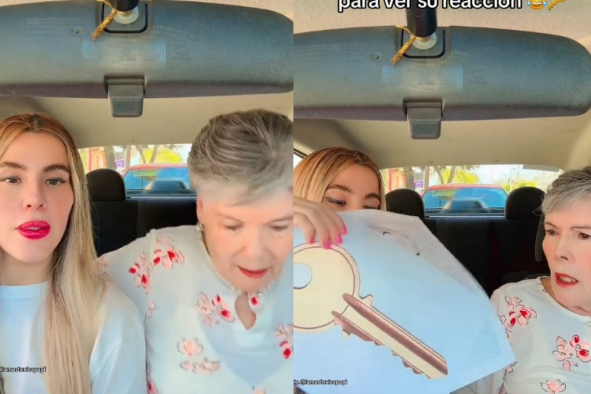 “Esto no va a abrir la puerta”: Le hace fotocopias a la llave de su casa para ver la reacción de su madre