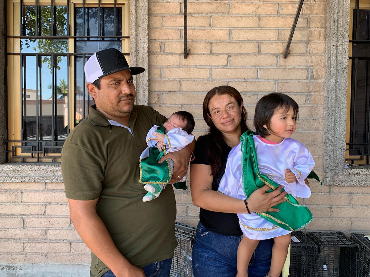 La familia Silva vive agradecida por milagros recibidos de San Judas Tadeo. FOTO: MAYRA ECHEVERRÍA
