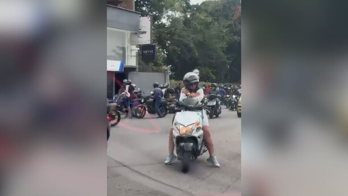 Muere motociclista decapitado por cable suelto tras paso de tractocamión en Bucaramanga
