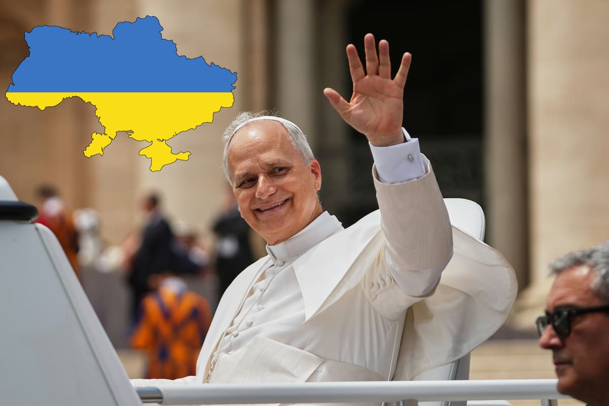 El papa León XIV envía un mensaje al presidente Volodimir Zelenski por el Día de la Independencia de Ucrania; este fue su mensaje