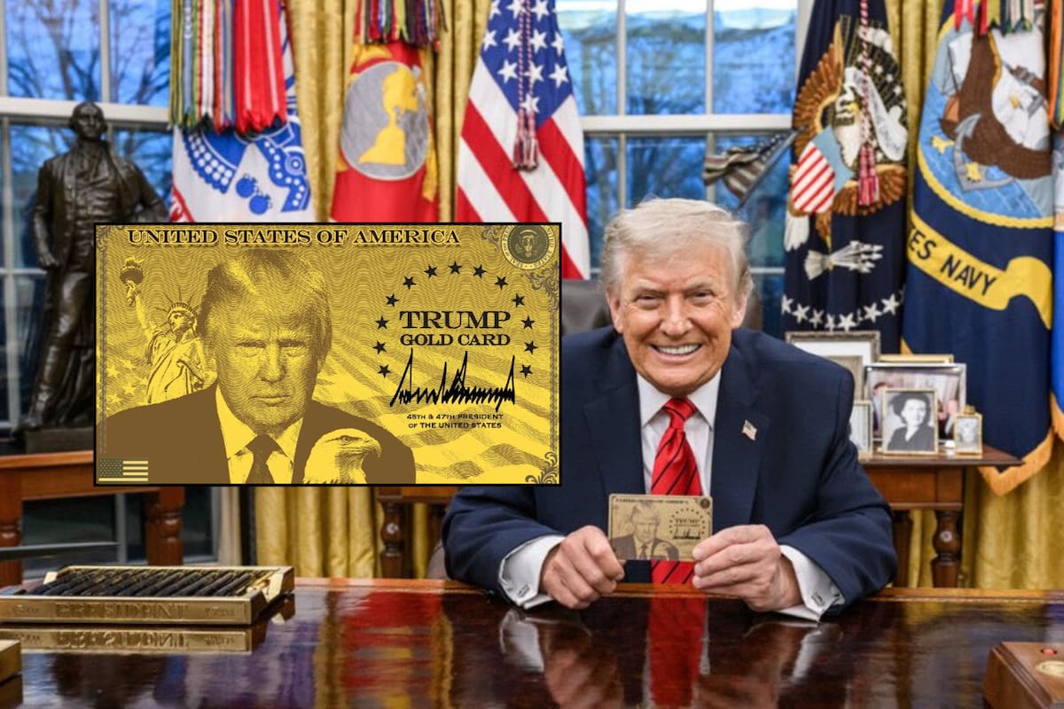 Trump lanza las nuevas “tarjetas doradas”: así funcionará el programa que promete residencia y camino a la ciudadanía por un millón de dólares