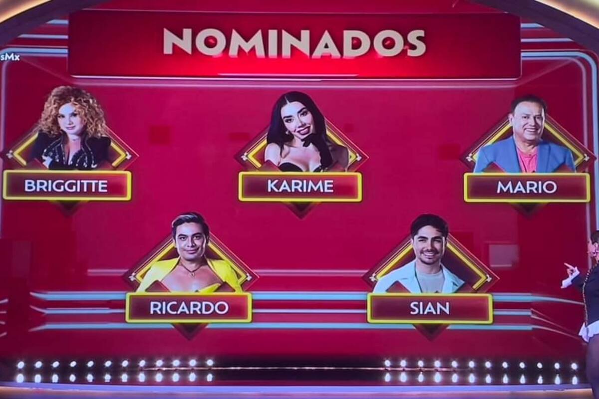 Estos son los nominados de La Casa de los Famosos México en la séptima semana