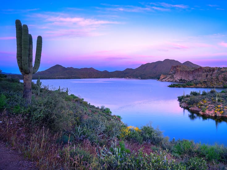 Lago Saguaro en Arizona: actividades, turismo y naturaleza en un paraíso acuático