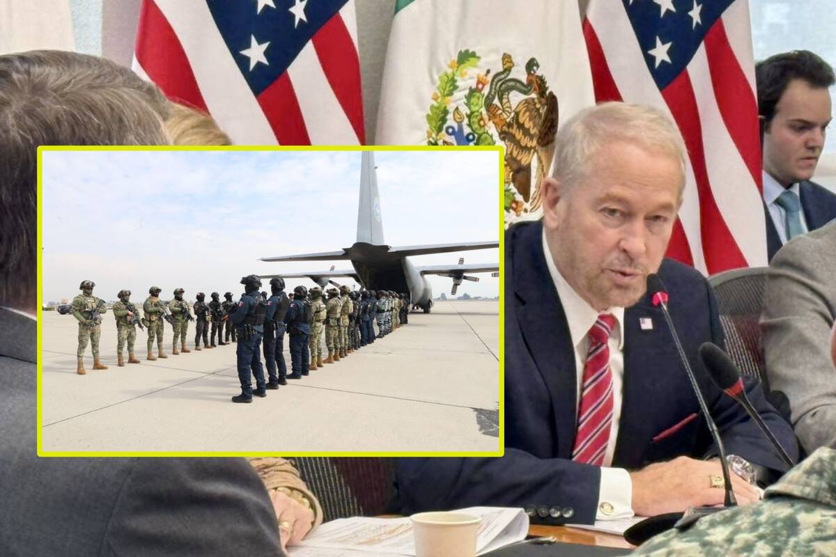 Embajador Ronald Johnson destacó el envío de los 37 capos a EEUU y elogió la “colaboración histórica” entre Sheinbaum y Trump, mientras México aclaró que fue una decisión soberana por seguridad nacional