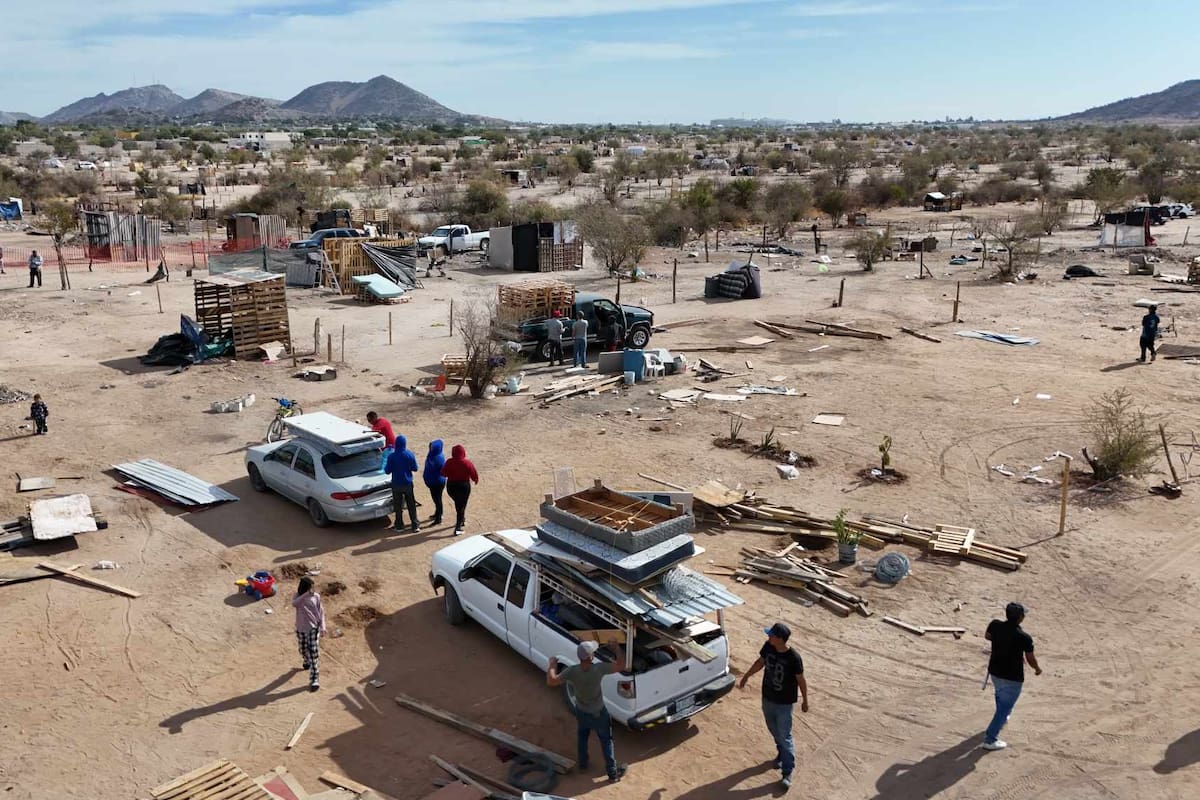 Ayuntamiento de Hermosillo apoyará a las familias desalojadas en la Invasión Tres Reinas